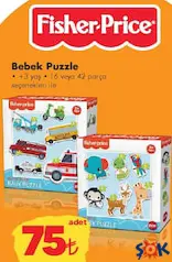 FİSHER PRİCE BEBEK PUZZLE